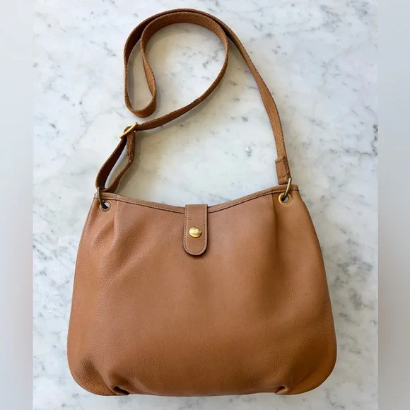 HERMÈS VTG ‘87 Fjord Rodeo Berline shoulder bag, Gold/gold, circleQ,GUC - Picture 4 of 16